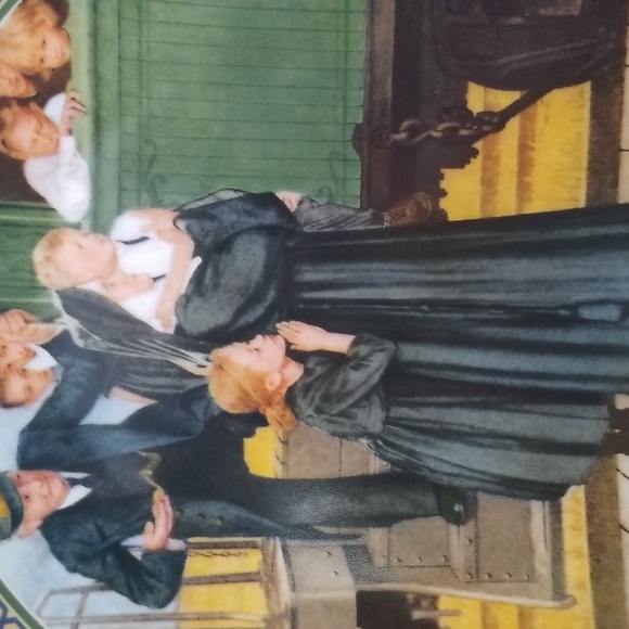 P2g - Knowles Norman Rockwell "An Orphan's Hope" 1987 LE Collector's Plate - Picture 3 of 9